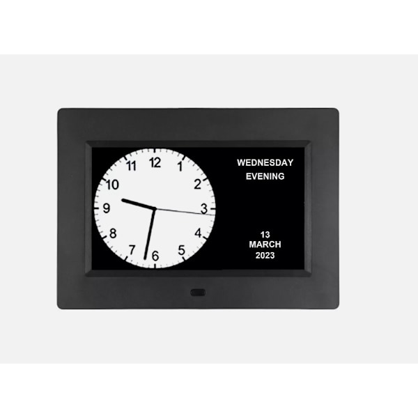 Digital väckarklocka med datumkalender för minnesförlust, demens, äldre påminnelse