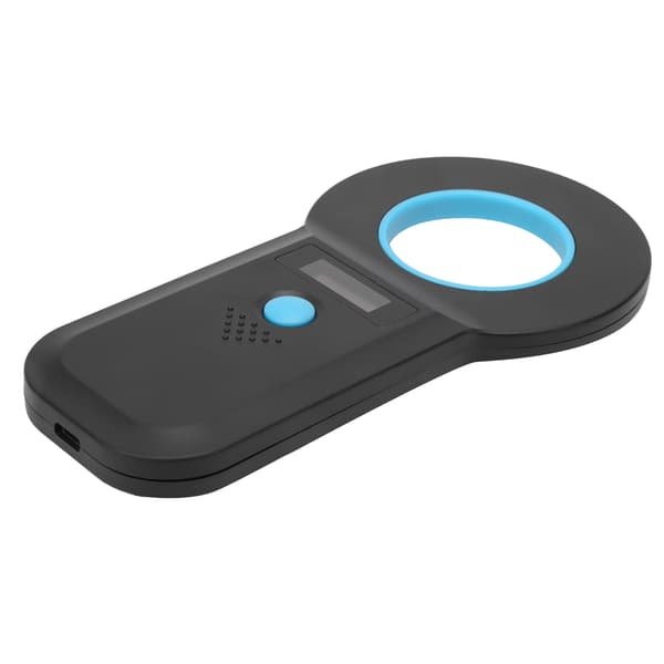 Pet ID Scanner Bluetooth RFID Reader Handheld 134.2kHz/125kHz Rechargeable for Dogs Cats