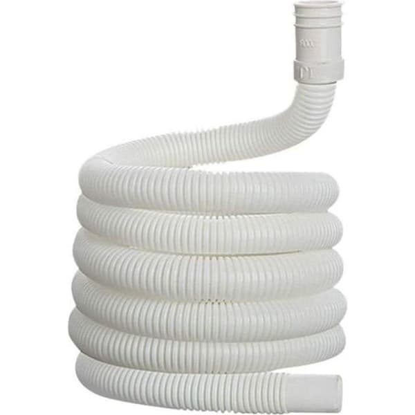 Forstærket 5m afløbsslange til aircondition – 16mm fleksibelt plastrør – Kondensvandsdræn til hjem og kontor