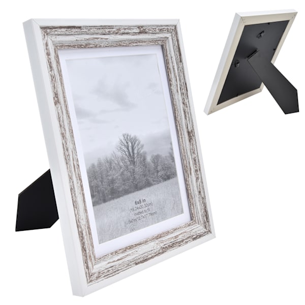Fotobilde Moderne Enkel Klassisk Grå Gull Konkav Stripe Bryllup Bilde Ramme for Hjem Kontor