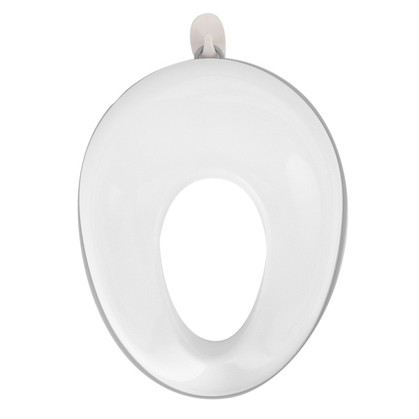 Bærbar Pottetræningssäde til Børn Spædbarn Toilet Potte Ring Assistent Værktøj (Grå Kant) Pottetræningssäde