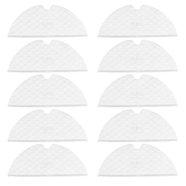 10 Pcs Disposable Mop Pads Mop Cloth Replacement Sweeping Robot Cleaning Tool for Xiaomi Mijia F9 1C