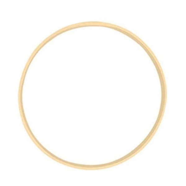 10/15/18/20 cm Macrame Bambu Hoop Craft Catcher Ring Circle För Gör-det-själv bröllopskrans Råttfångare Materia（20CM，）