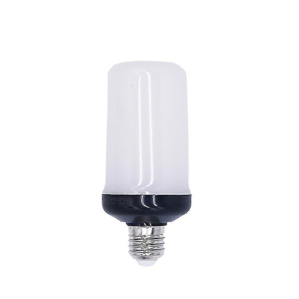 Led Flame Effect Fire Light Bulb, Uppgraderad flimrande Fire Juldekorationslampor, E26 Base Flame Bulb Wit (2st)