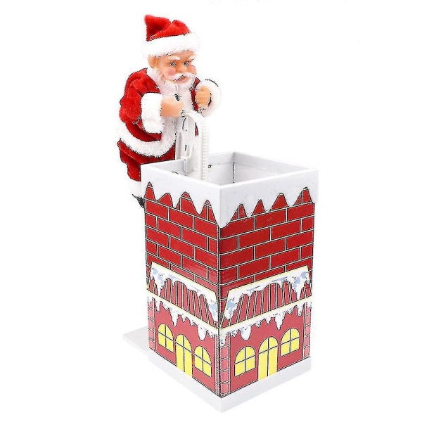 Mney Santa Claus elektrisk bil med musik elektrisk leksak docka