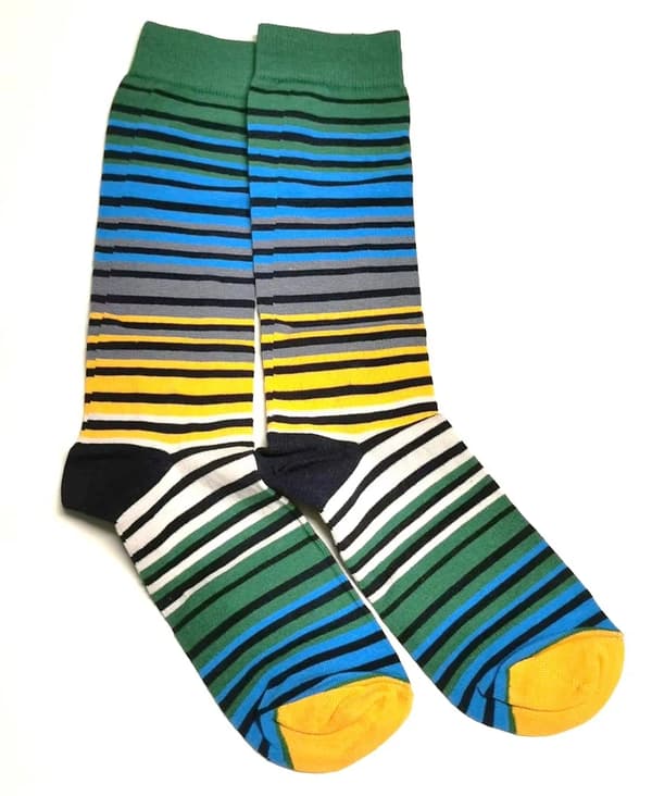 Strumpor Färgglada socks 1 par Storlek 36-40
