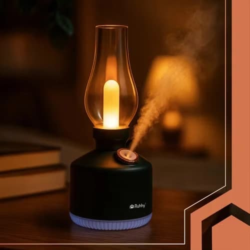 Luftfuktare RGB LED Retro | USB-C aromadiffuser