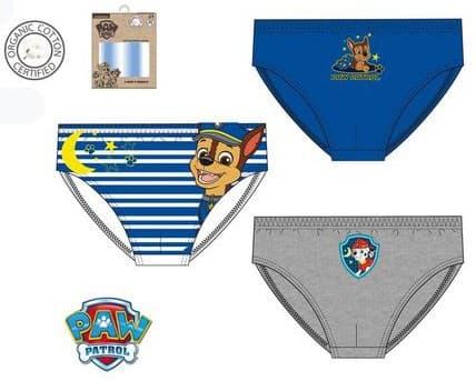 Paw Patrol barnunderkläder, 3 pack 2/3 år