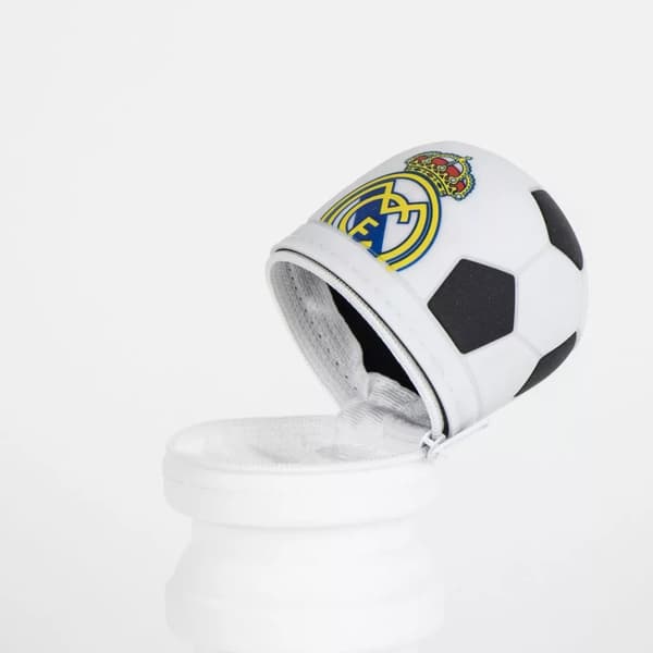 Real Madrid White 3D pennfodral 20 cm – vitt