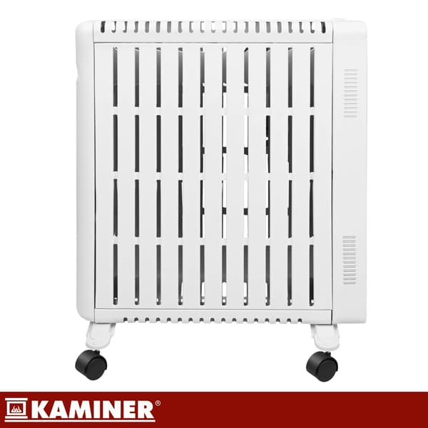 Arvell 2500W oljefyllt element med WiFi – vit