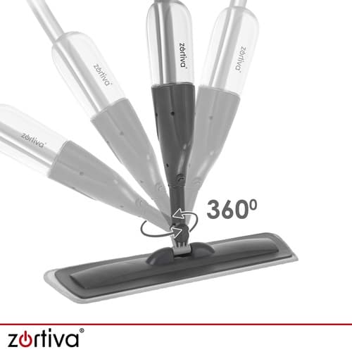 Spraymopp 300 ml med 3 mikrofiberöverdrag – Zortiva 360°