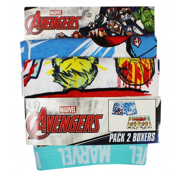 Avengers barnboxershorts barn underkläder -4 pack 9/10 år