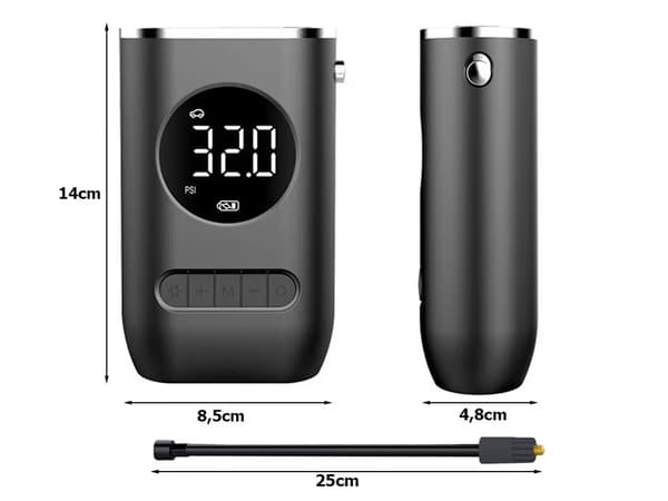 Elektrisk Luftpump 10 Bar – Batteridriven Kompressor