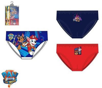 Paw Patrol barnunderkläder, 3-pack 6/8 år