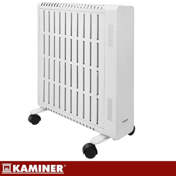 Arvell 2500W oljefyllt element med WiFi – vit