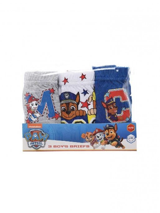 Paw Patrol barnunderkläder, 3 Pack 2/3 år