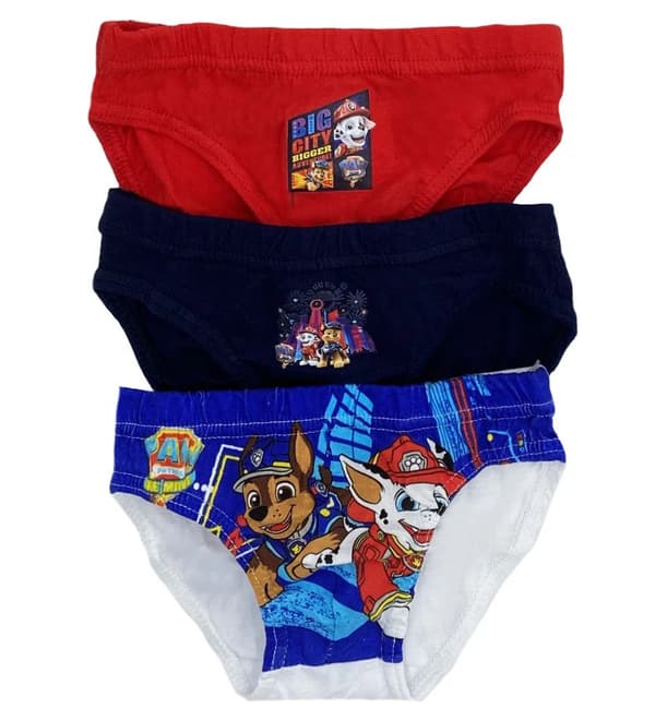 Paw Patrol barnunderkläder, 3-pack 4/5 år
