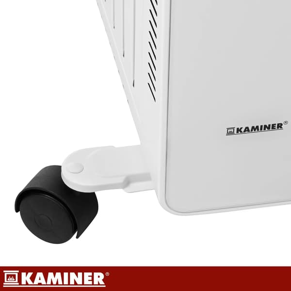 Arvell 2500W oljefyllt element med WiFi – vit