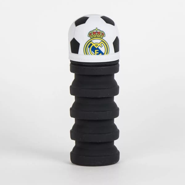 Real Madrid Black 3D pennfodral 20 cm – svart