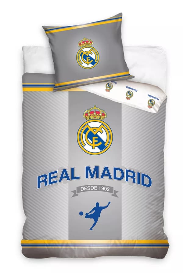 Real Madrid Since 1902 bäddset 140×200 cm, 70×90 cm – 100% bomull