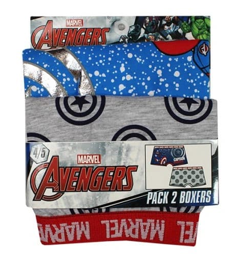 Avengers barnboxershorts 4 st/pack 4/5 år