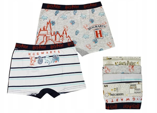 Harry Potter barnboxershorts 2 Pack 10/12 år