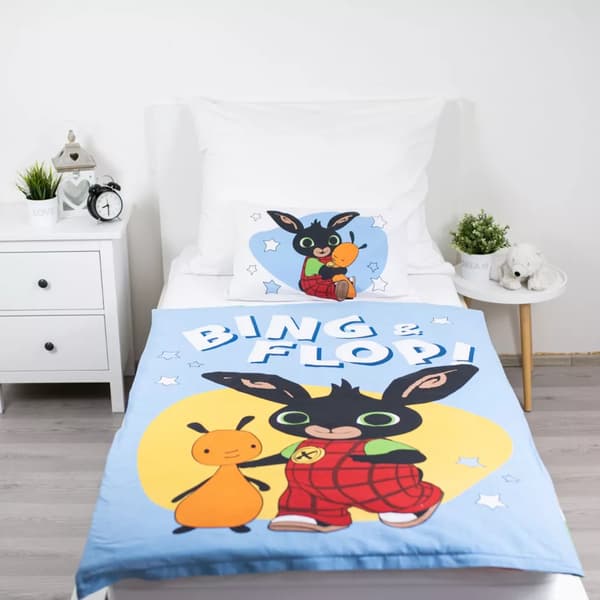 Bing Flop Bäddset Barn 100x135 cm – 100 % Bomull