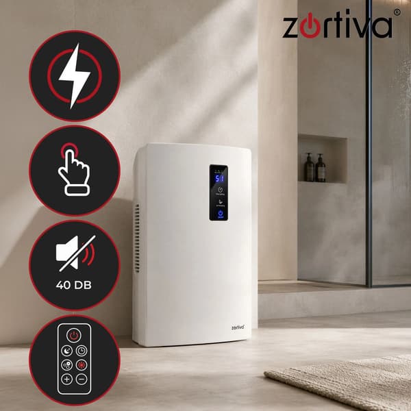 Luftavfuktare 2-i-1 – UV, TiO₂, 90 W, 30 m²