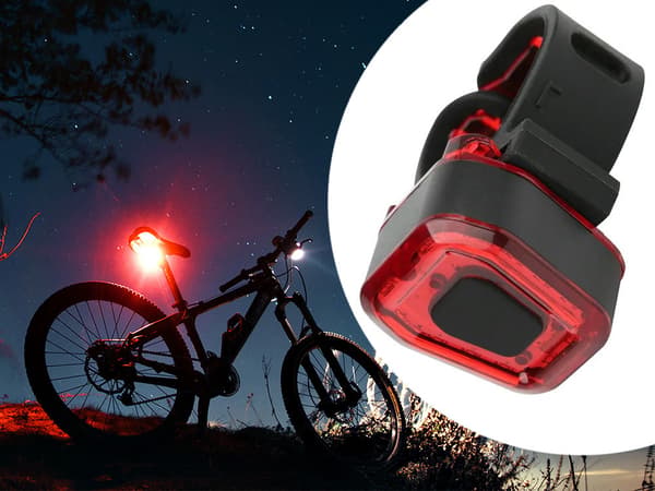 Cykel bakljus 14 LED-cykelljus USB