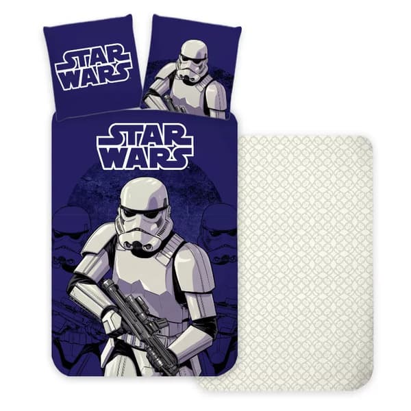 Sängkläder - Star Wars Stormtrooper Bäddset Barn 100x135 cm – Bomull