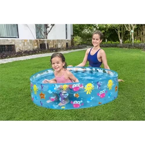 Bestway Barnpool 122 cm – Expanderbar Pool 277 Liter