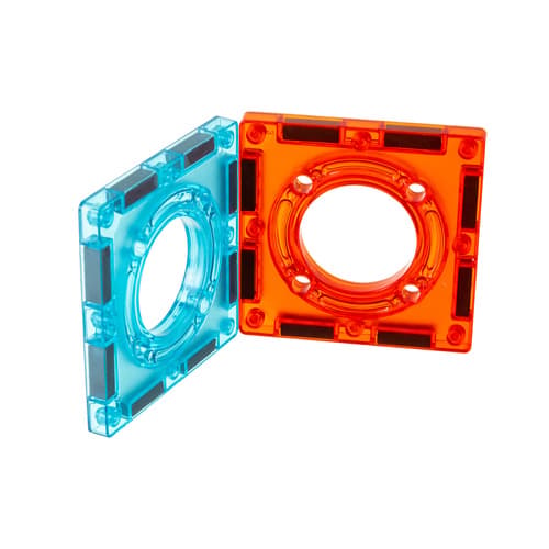 Magnetiska block - bollbana 110 bitar