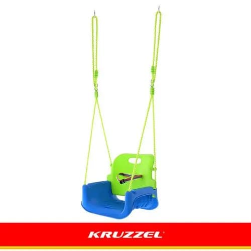 3-i-1-barn gunga, grön-blå, Kruzzel