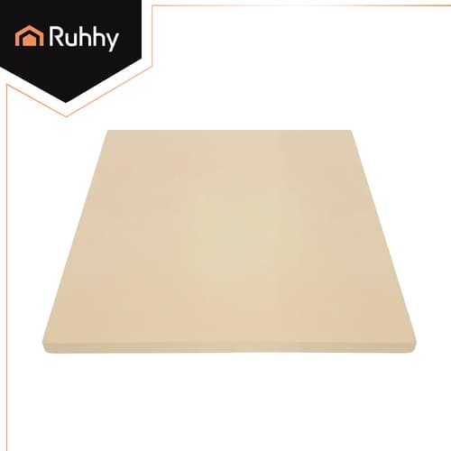 Pizzasten 38 × 36 cm med bambuspade – Ruhhy cordierit