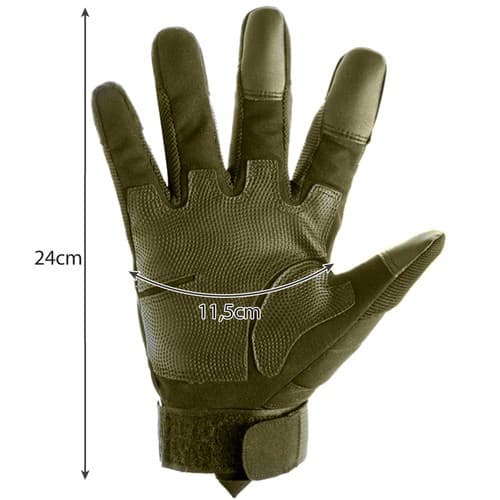 Taktiska handskar XL-khaki