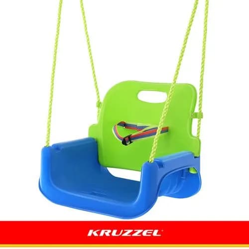3-i-1-barn gunga, grön-blå, Kruzzel