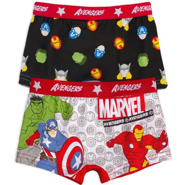 Kalsonger för barn 2 Pack -Avengers 2/3 år