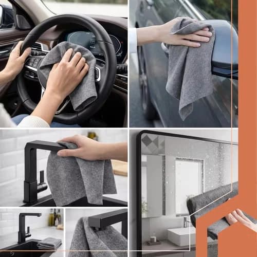Fönsterdukar mikrofiber 3-pack 40×50 | Rengör utan ränder