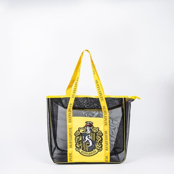 HARRY POTTER - strandväska premium Hufflepuff, gul