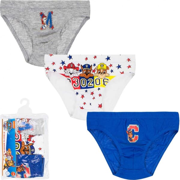 Paw Patrol barnunderkläder, 3 Pack 4/5 År
