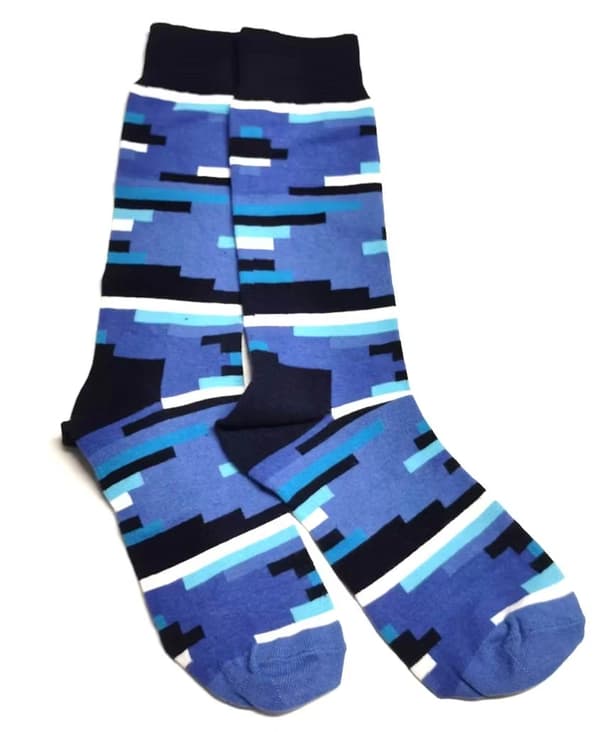 Strumpor Färgglada socks 1 par Storlek 36-40