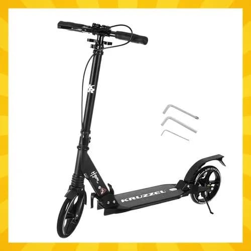 Sparkcykel för barn, stor storstadsmodell med 200 mm hjul