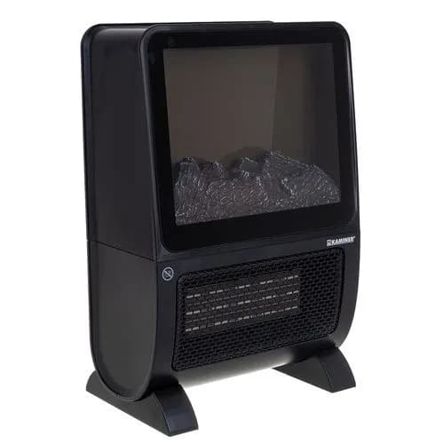 KAMINER BLAZEO 2000 W värmare med 3D-eld och fjärrkontroll