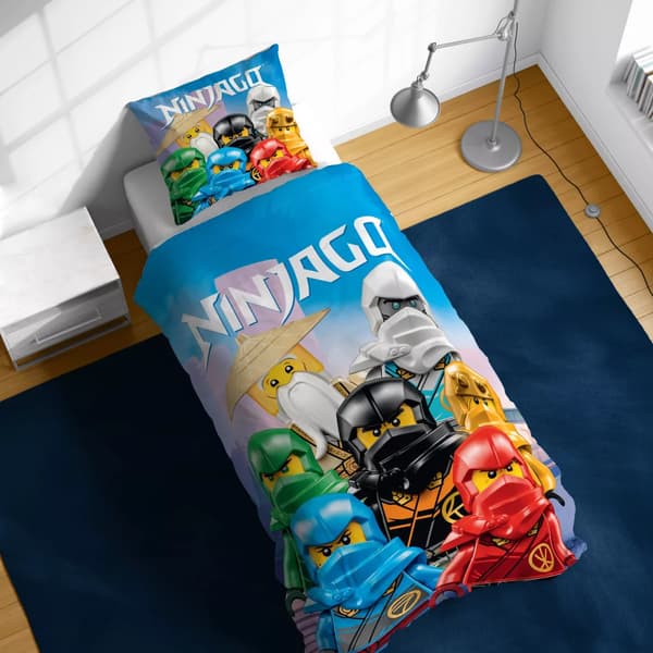 LEGO Skybound Village bäddset för barn 100 × 135 cm – 100 % bomull