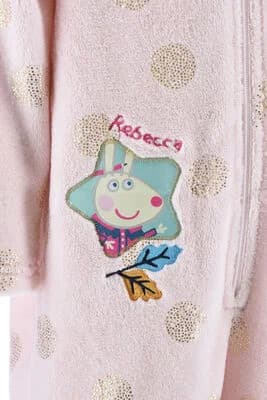 Peppa Pig Dots barn lång pyjamas, overall 6 år/116cm