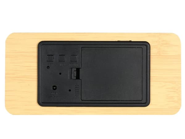 Elektronisk väckarklocka termometer hygrometer usb
