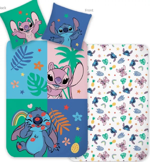Disney Lilo & Stitch Bäddset Barn 100x135 cm