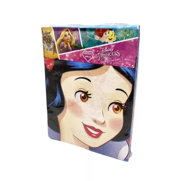 Disney Princess Kind Bäddset Barn 90x140 cm – Bomull