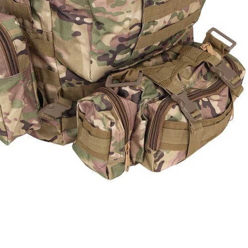 STOR MILITÄRRYGGSÄCK CAMO 45l