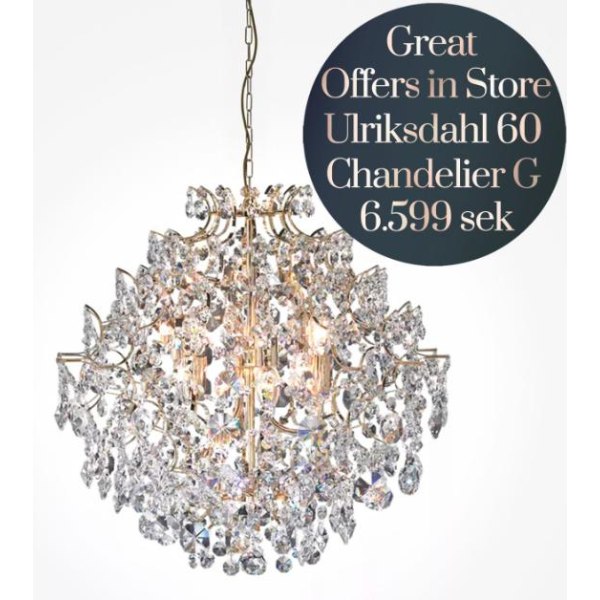 Ulriksdahl 60 Kristallkrona G Silver c790 | Silver | Fyndiq